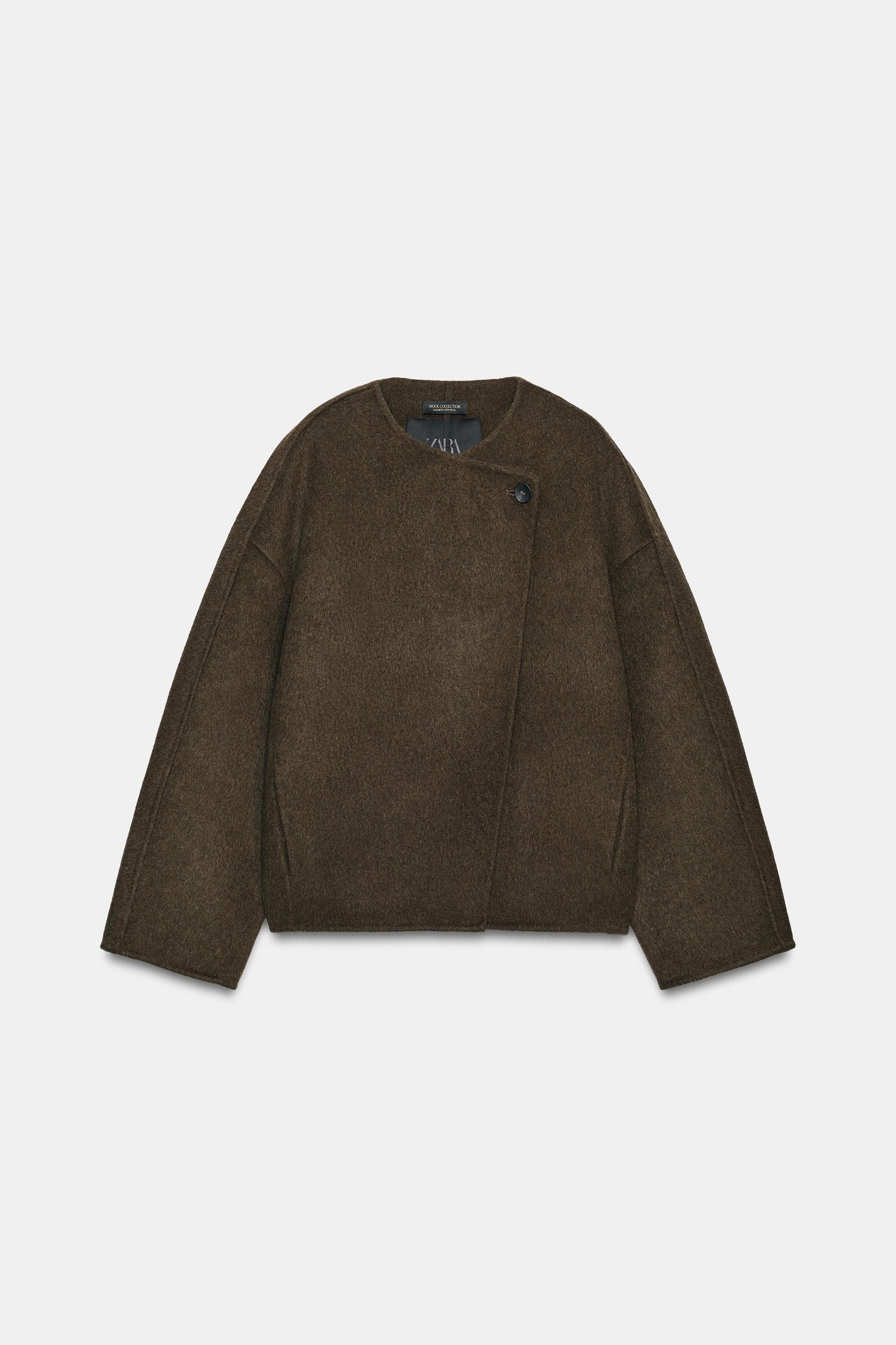 ZW COLLECTION SHORT WOOL COAT