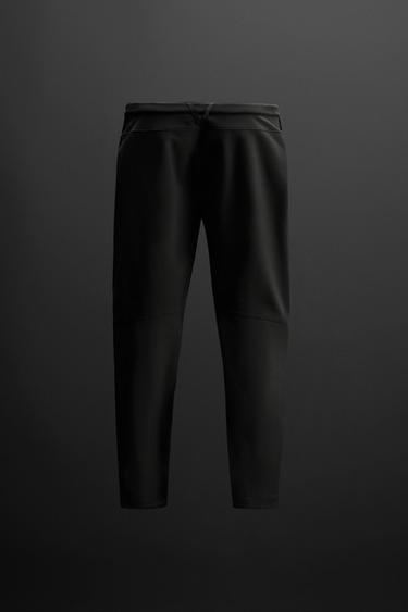 TECHNICAL TROUSERS WITH BELT - Black by Zara - Image 7
