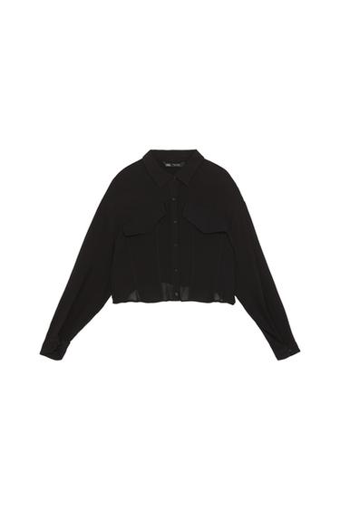 SEMI-SHEER SHORT SHIRT