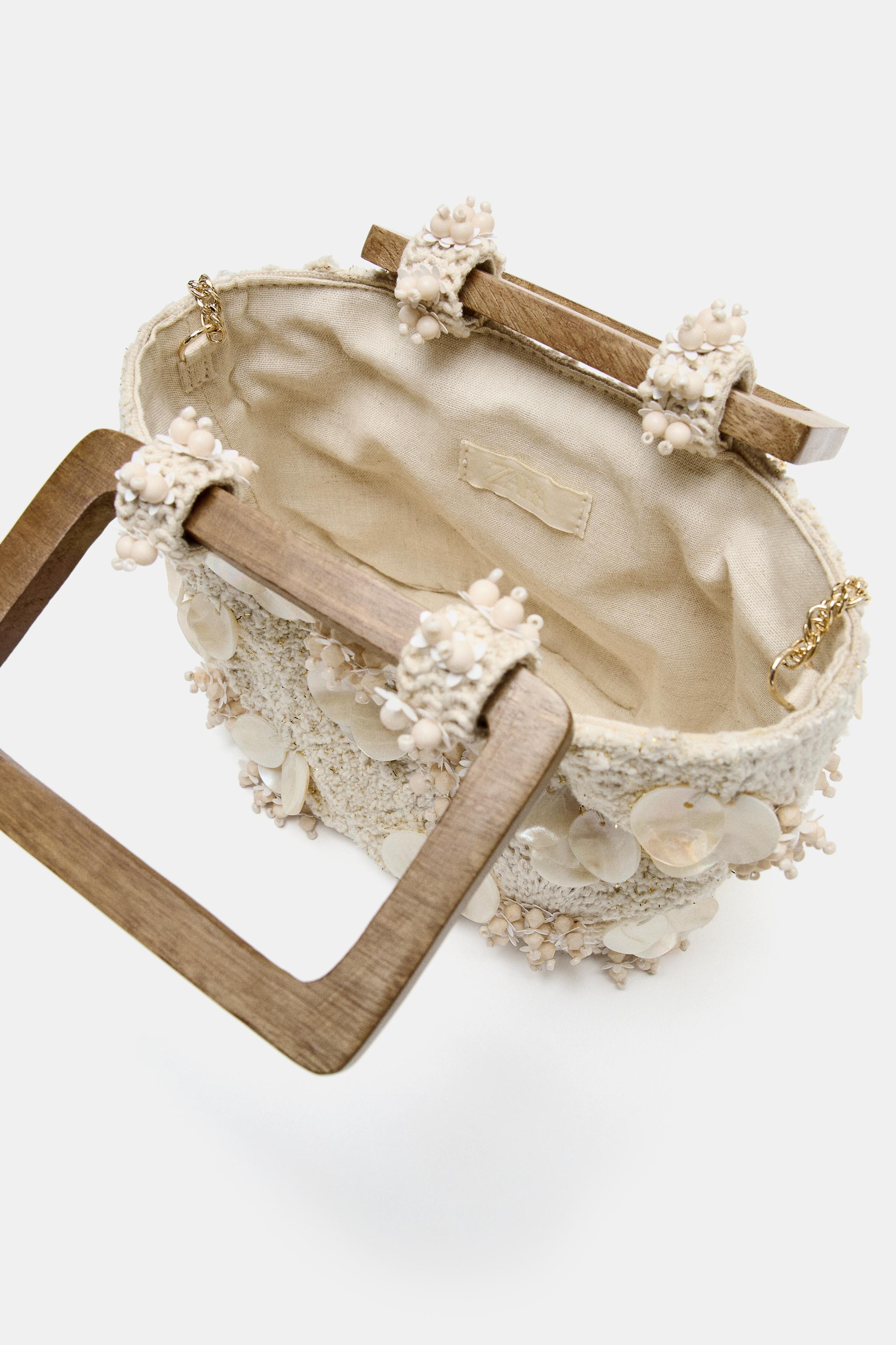 SAC À DÉTAILS EFFET NACRÉ