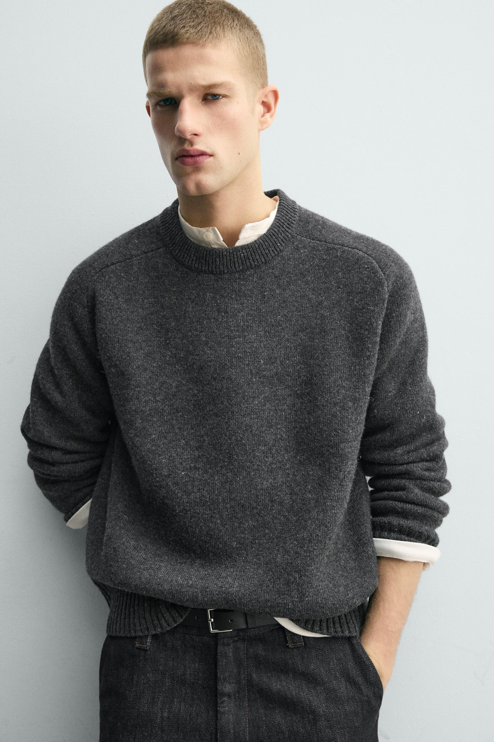 DOUBLE-FACED WOOL JUMPER