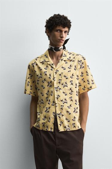 CAMISA MORTY + FERDY HARRY LAMBERT FOR ZARA X DISNEY - Mantequilla de Zara