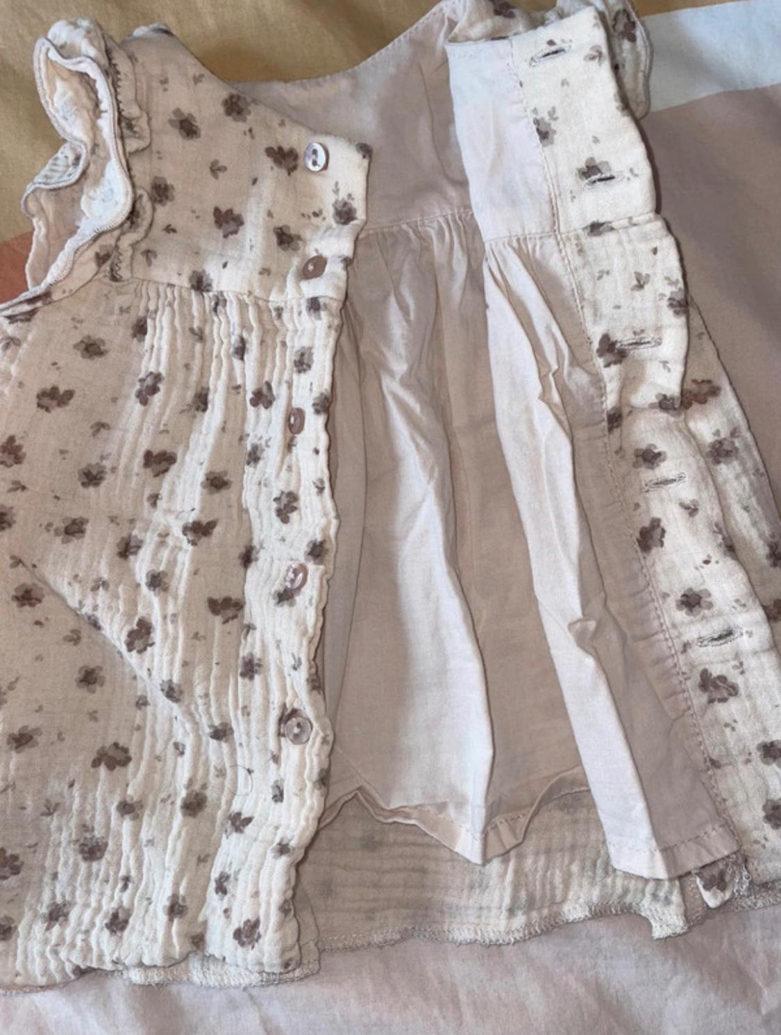 FLORAL TEXTURED DRESS - Image 5