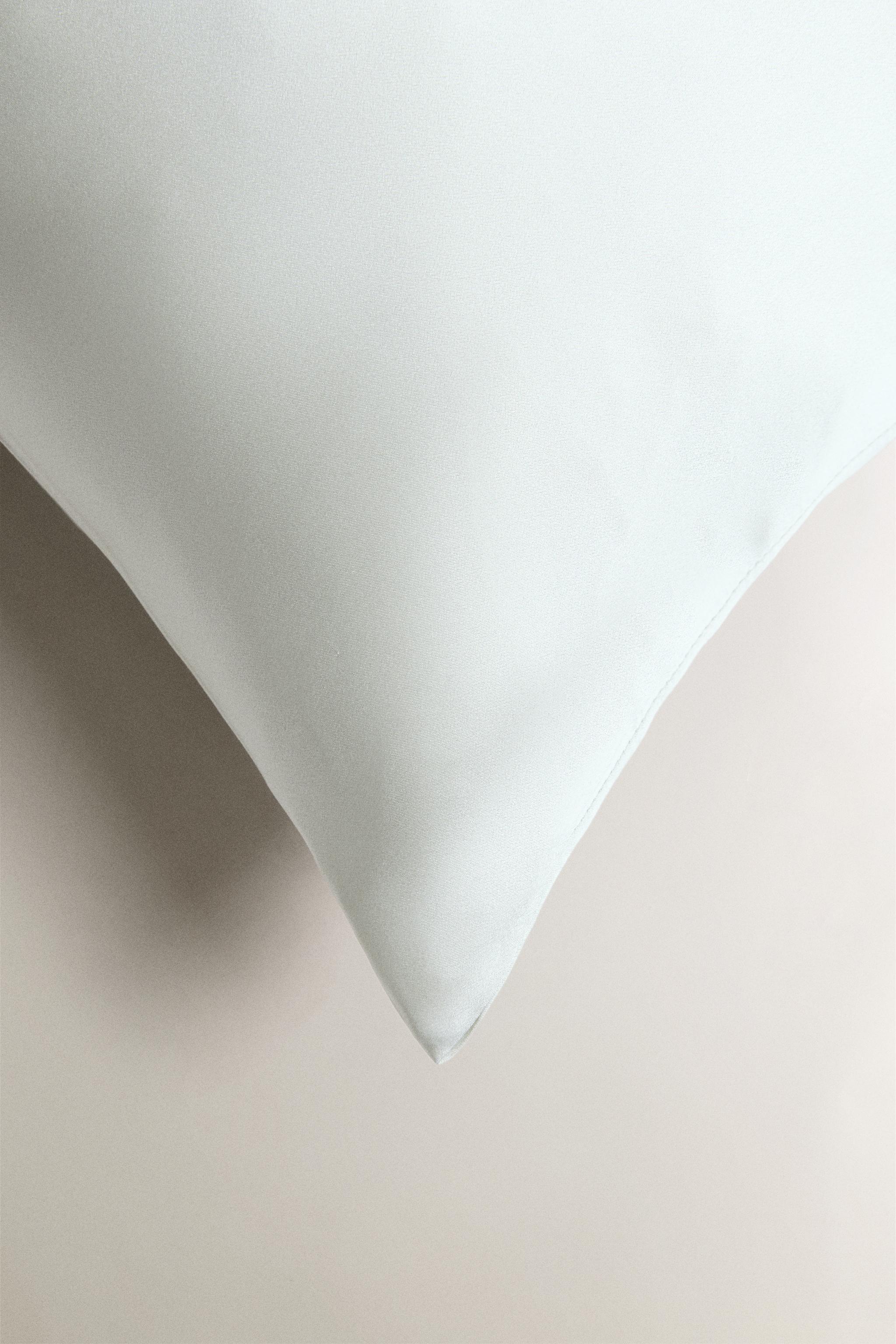 MULBERRY SILK PILLOWCASE — Blue / Green