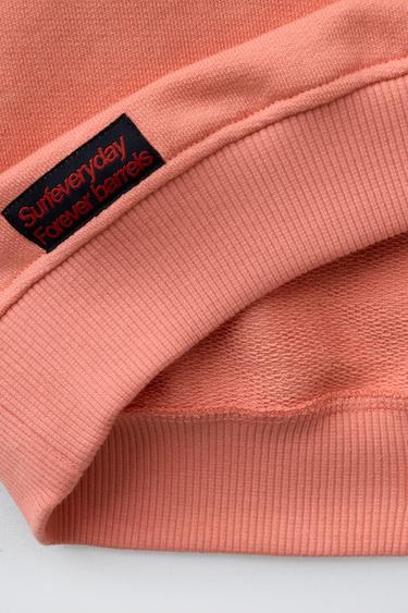 SWEAT IMPRIMÉ CASUAL - Corail de Zara - Image 3