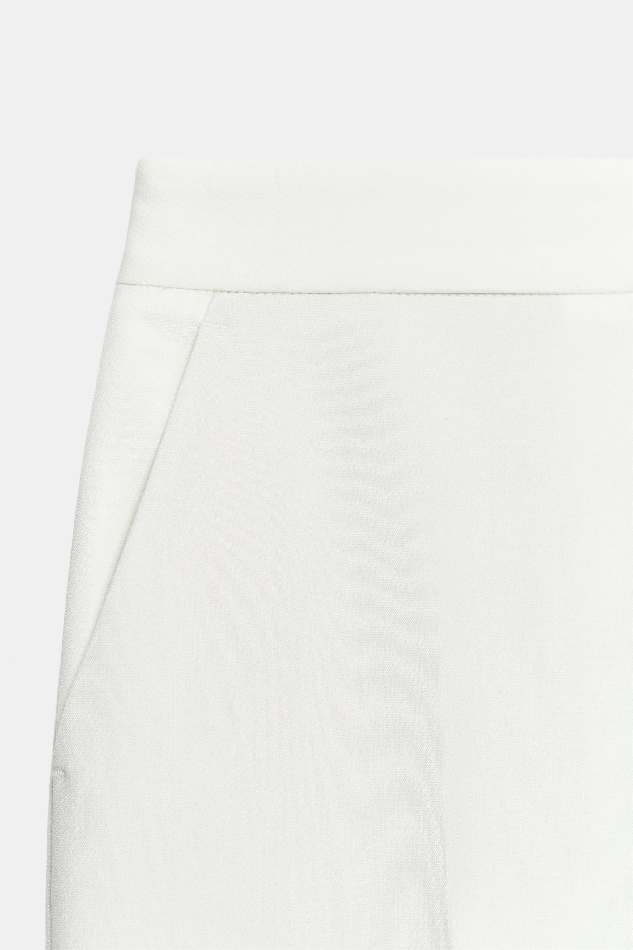 HIGH-RISE STRAIGHT-LEG TROUSERS
