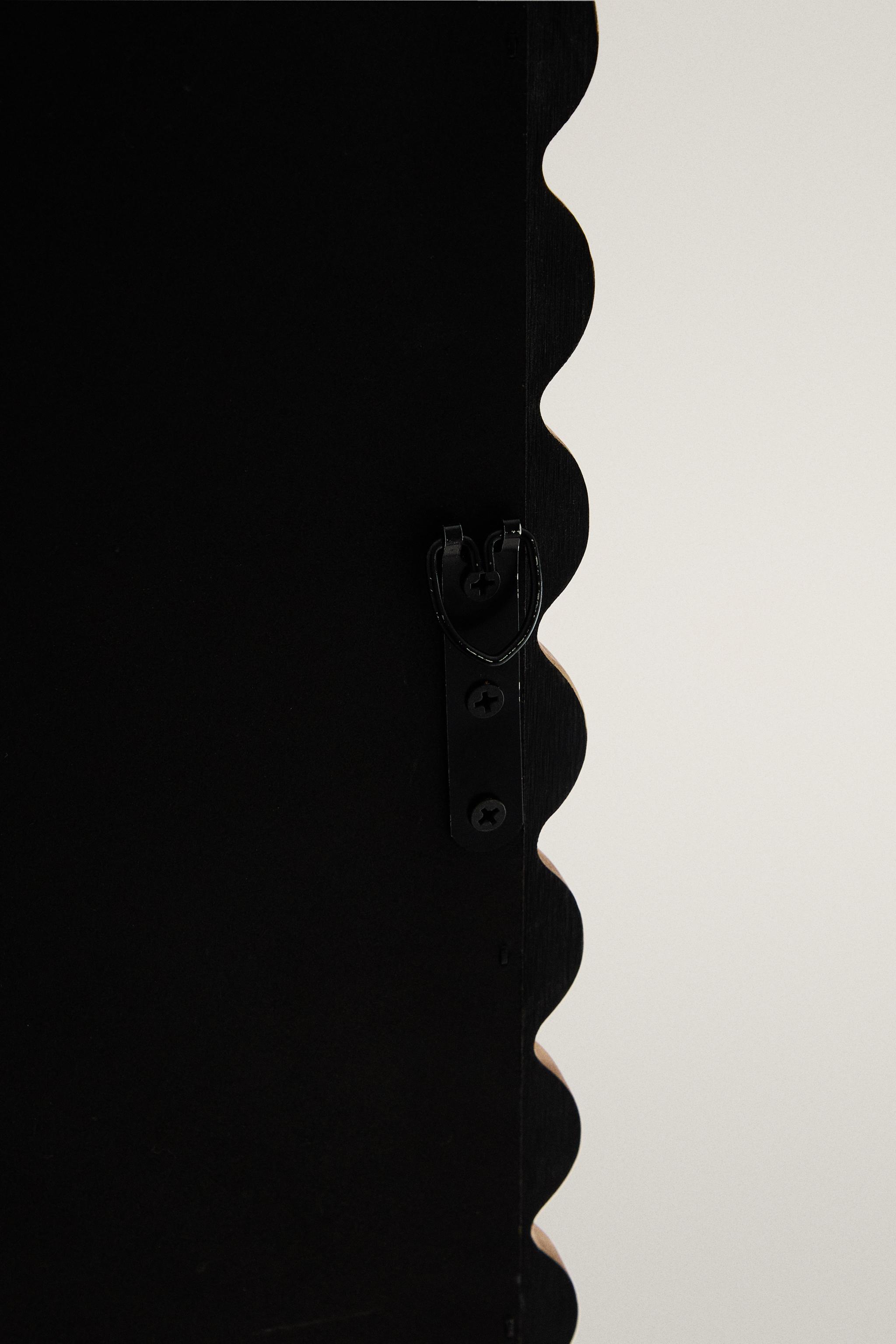MIROIR RECTANGULAIRE CADRE BOIS