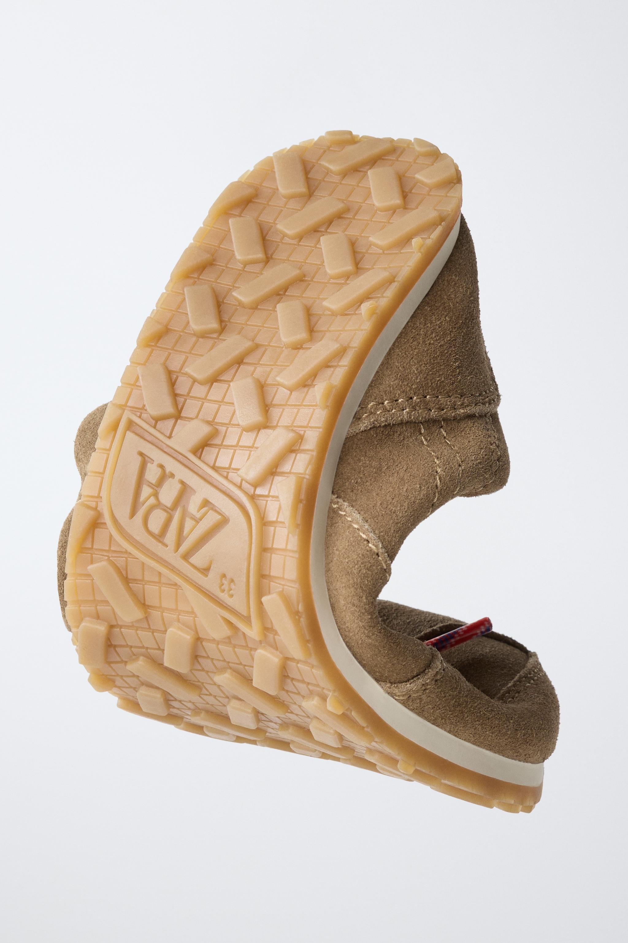 BASKET DE SPORT BAREFOOT EN CUIR