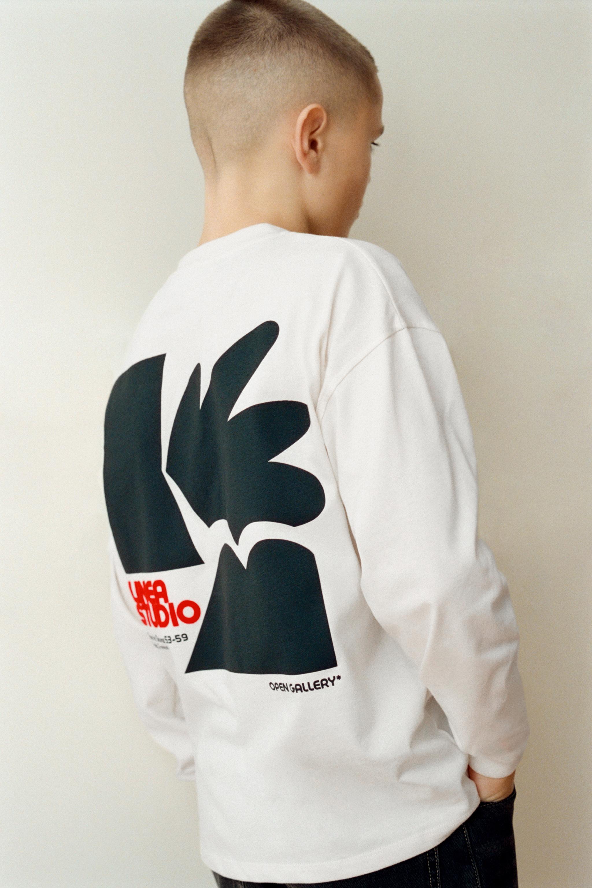 T-SHIRT IMPRIMÉ FLOQUÉ