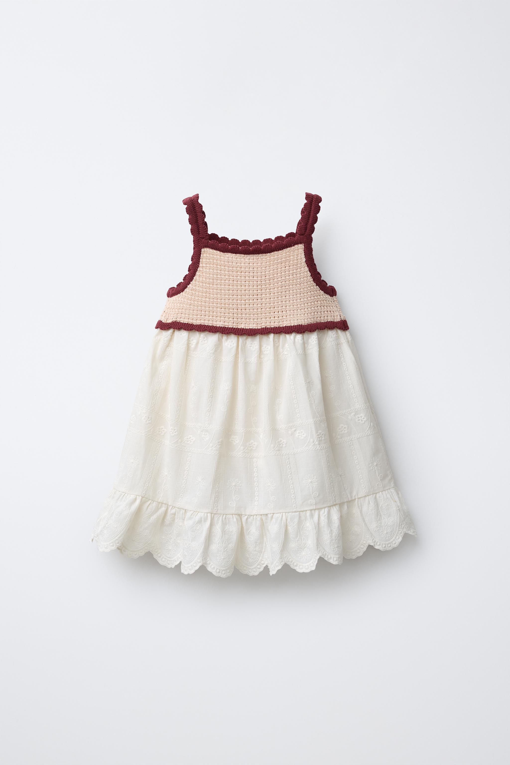 COMBINATION KNIT DRESS