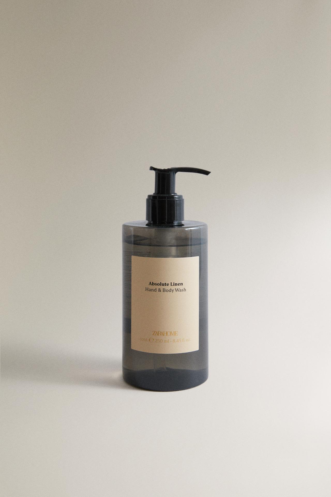 (250 ML) ABSOLUTE LINEN LIQUID SOAP — Mustard