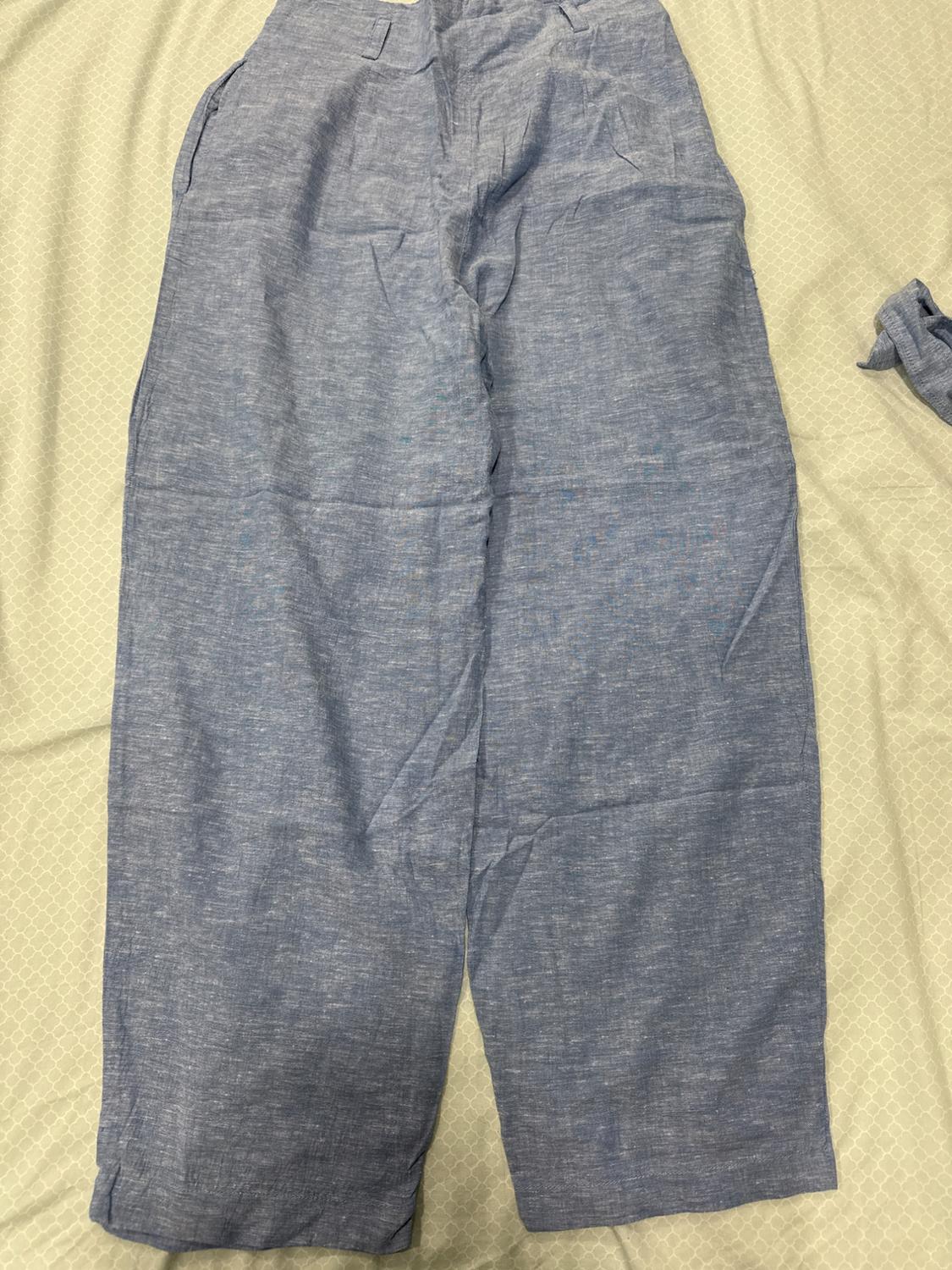 BELTED PAPERBAG PANTS - Image 2