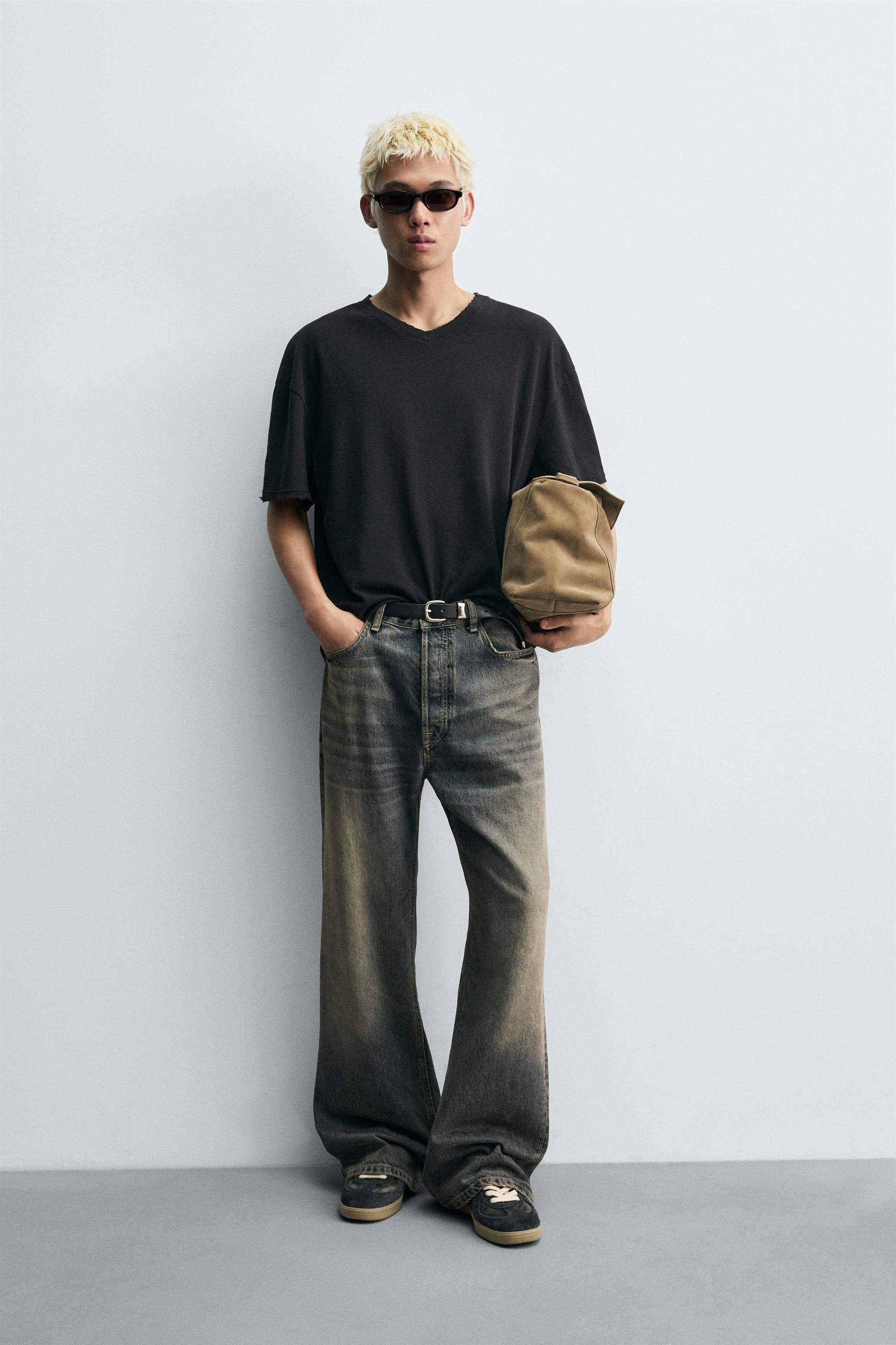 COTTON - HEMP V-NECK T-SHIRT
