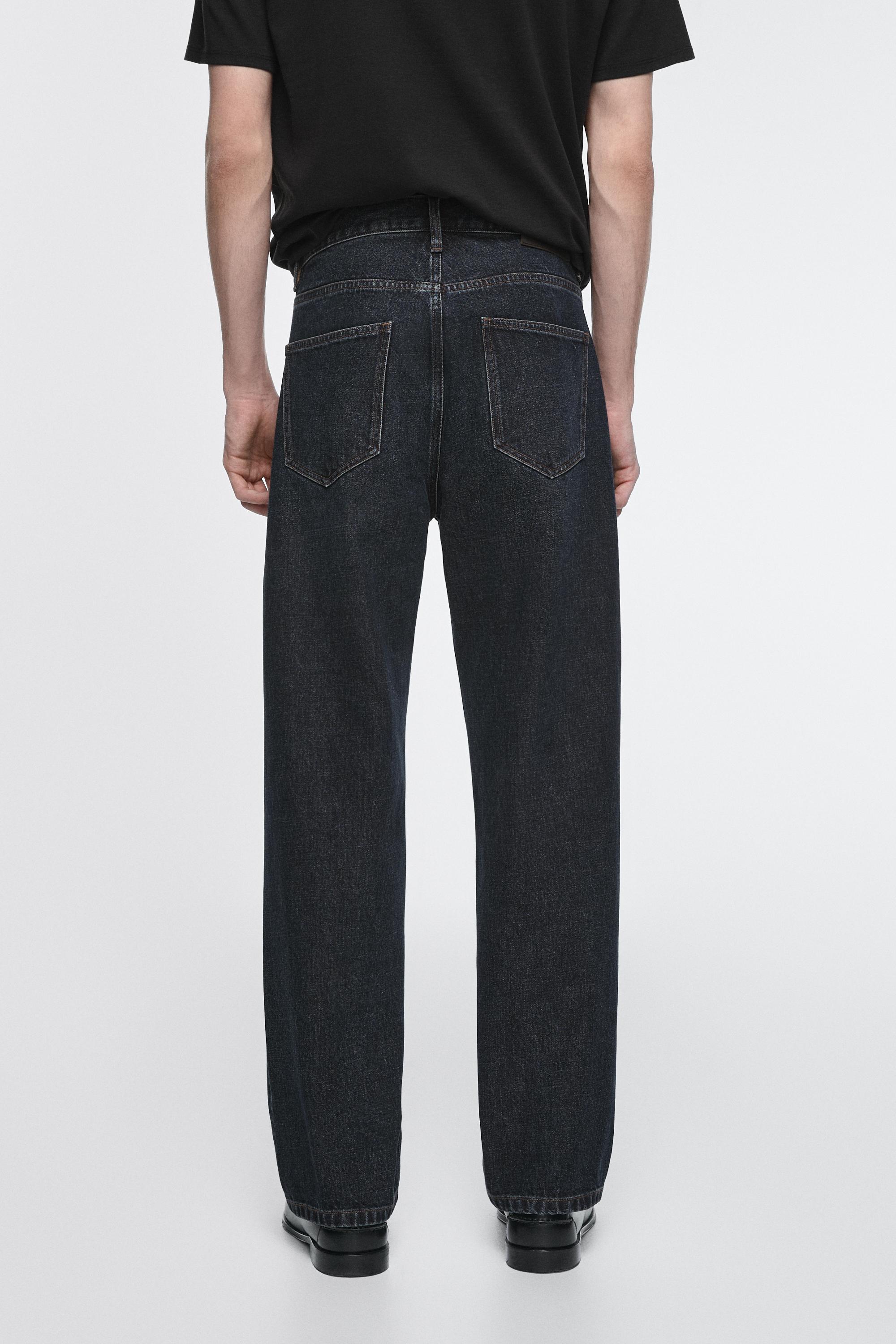 Straight-leg jeans