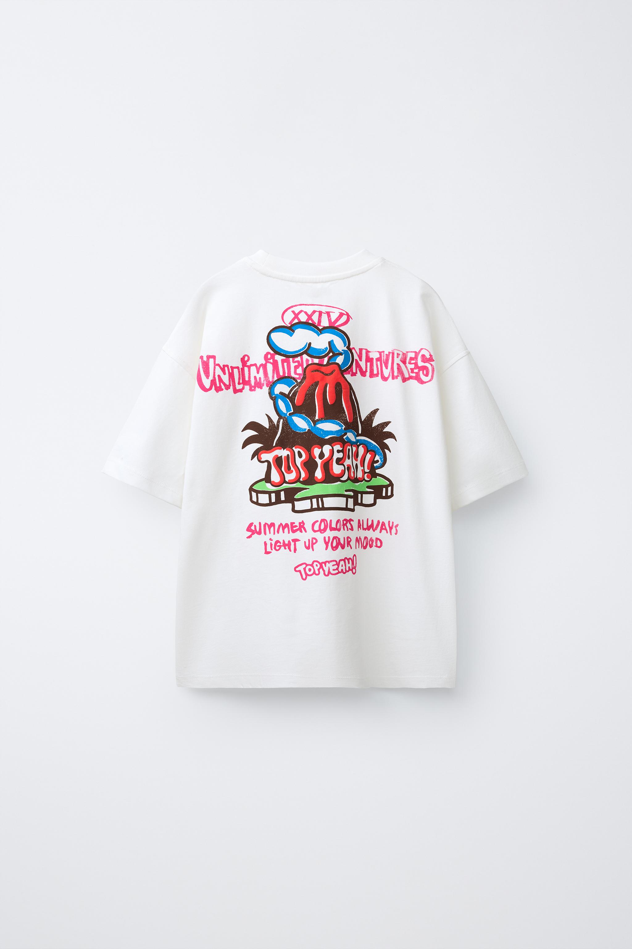 VOLCANO PRINT T-SHIRT