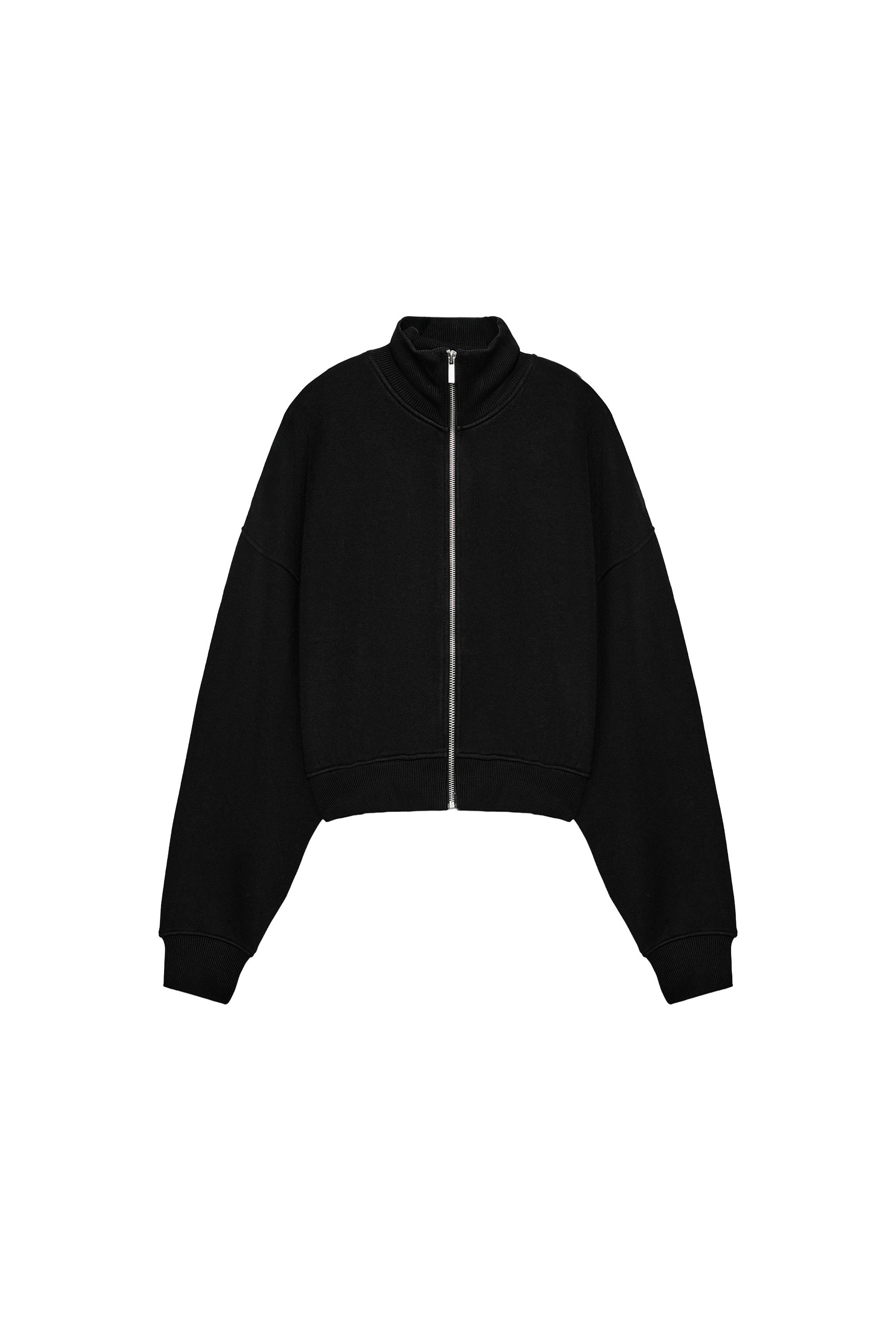 ZIP SWEATSHIRT