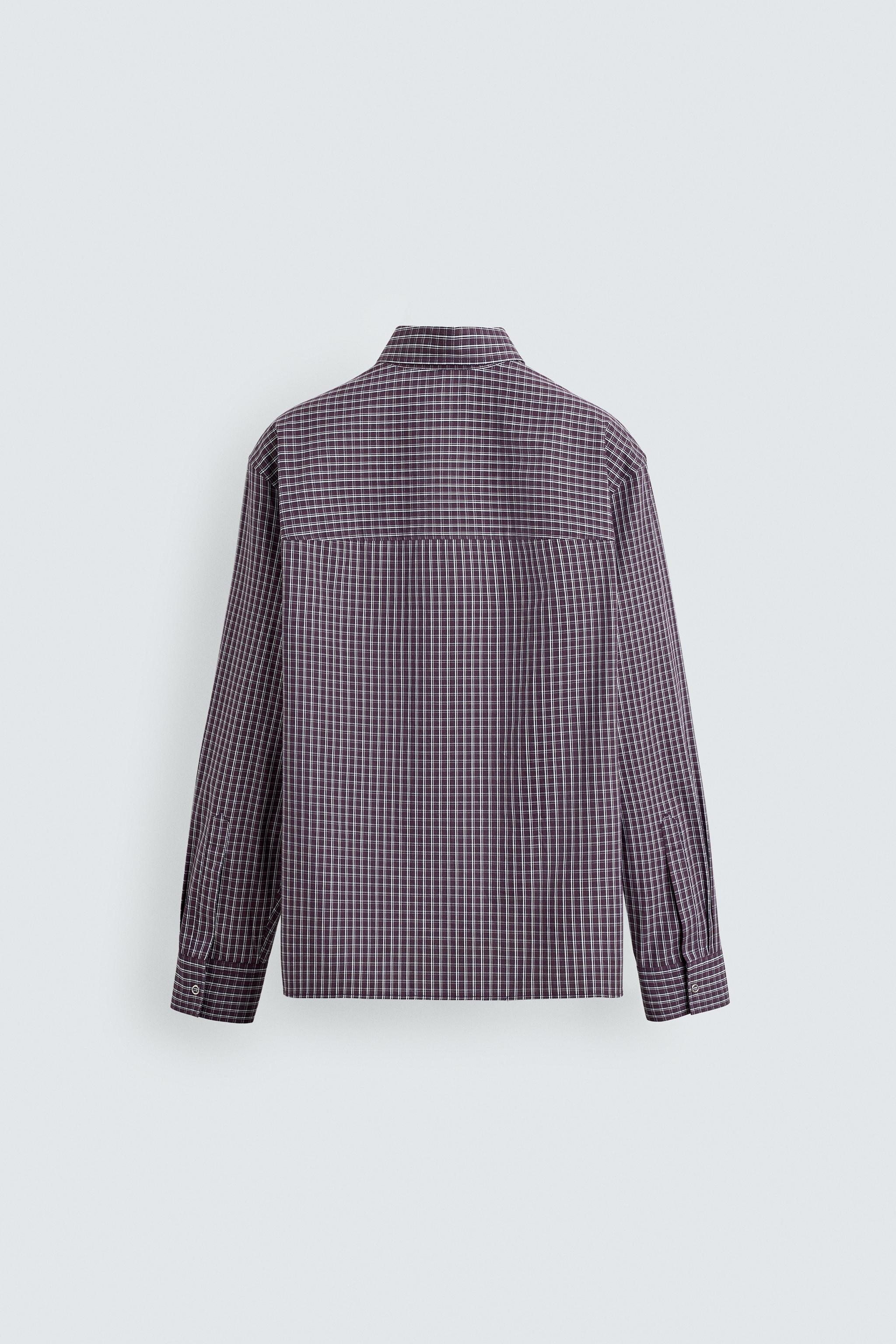 CHEMISE RELAXED FIT À CARREAUX