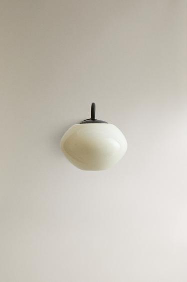 LAMPE | APPLIQUE MURAL CÉRAMIQUE MÉTAL - Écru de Zara - Image 0