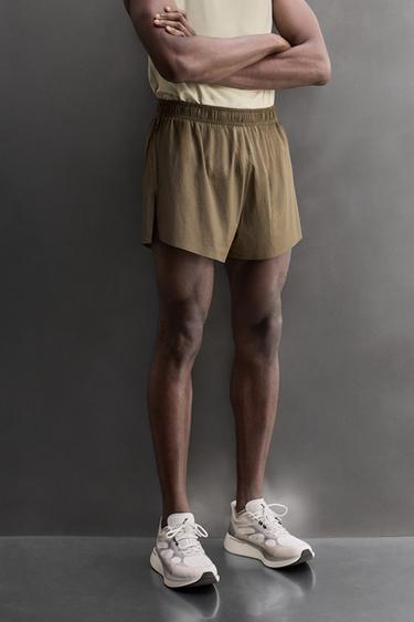 Zara 3" LIGHTWEIGHT RUNNING SHORTS - Mid-green