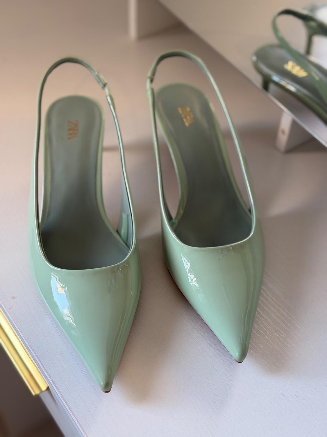 HEELED SLINGBACK SHOES - Image 3