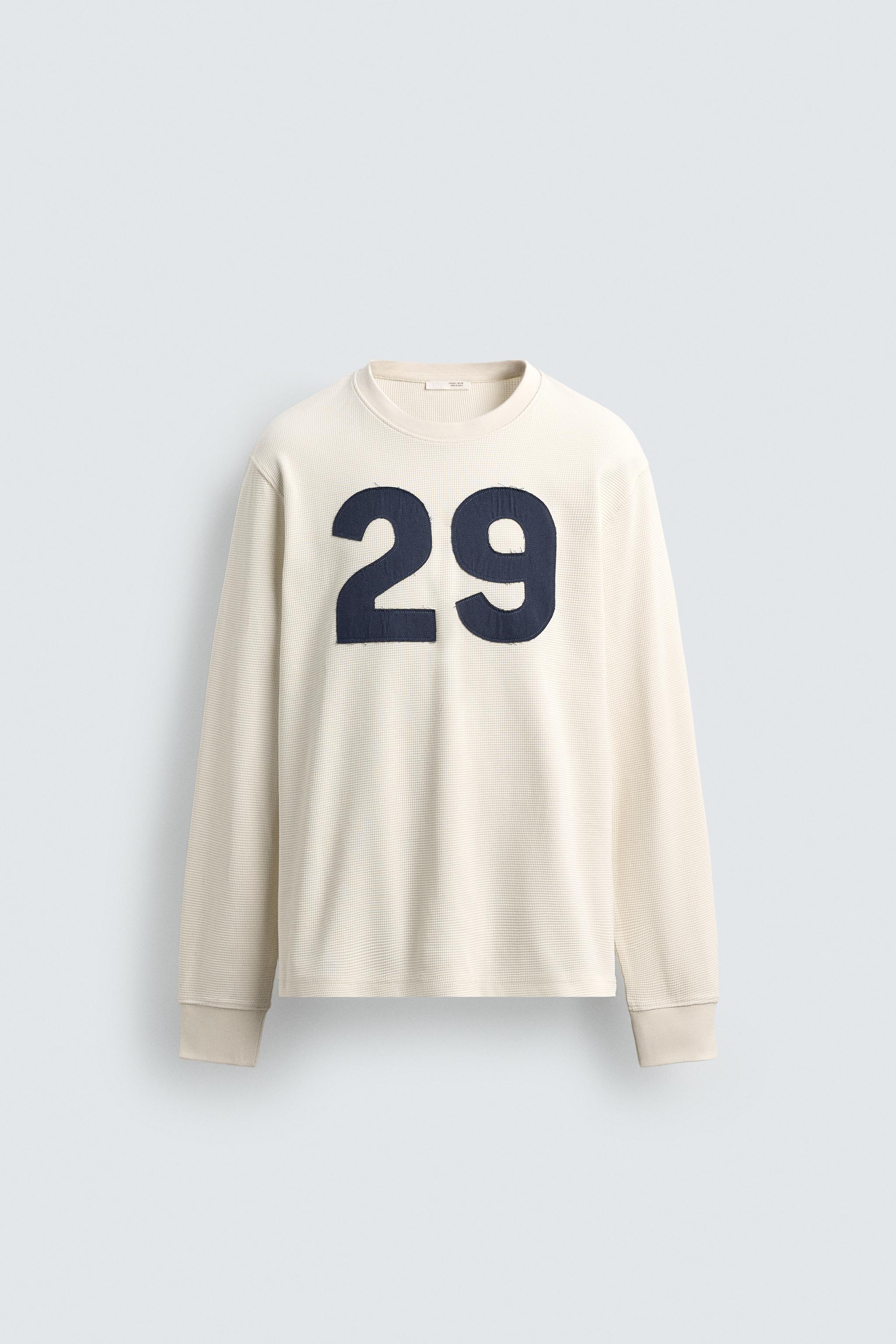 T-SHIRT STRUCTURÉ WAFFLE NUMÉRO