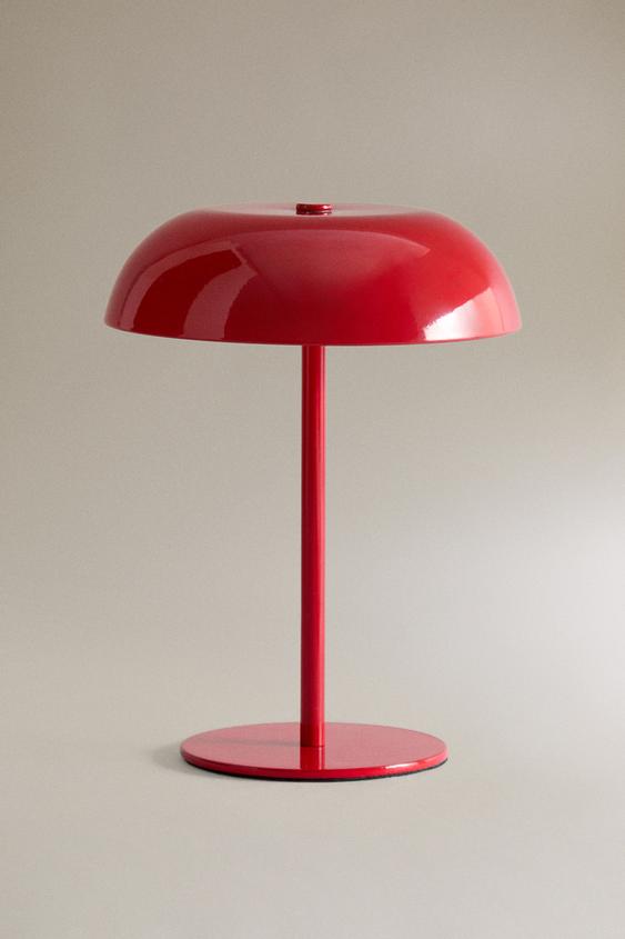 MONOCHROME TOUCH TABLE LAMP - Red | ZARA United Kingdom