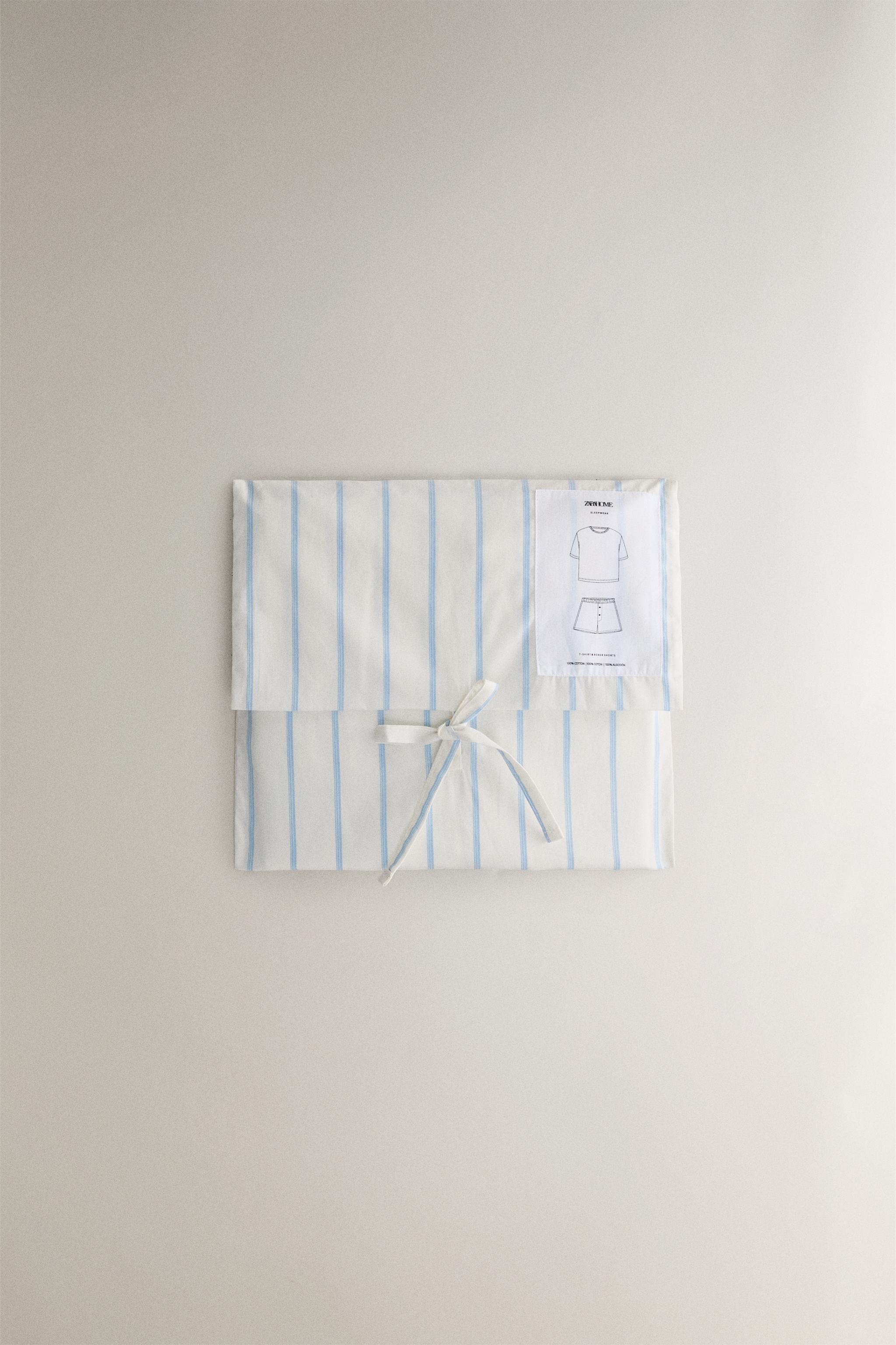 STRIPED PAJAMA SET
