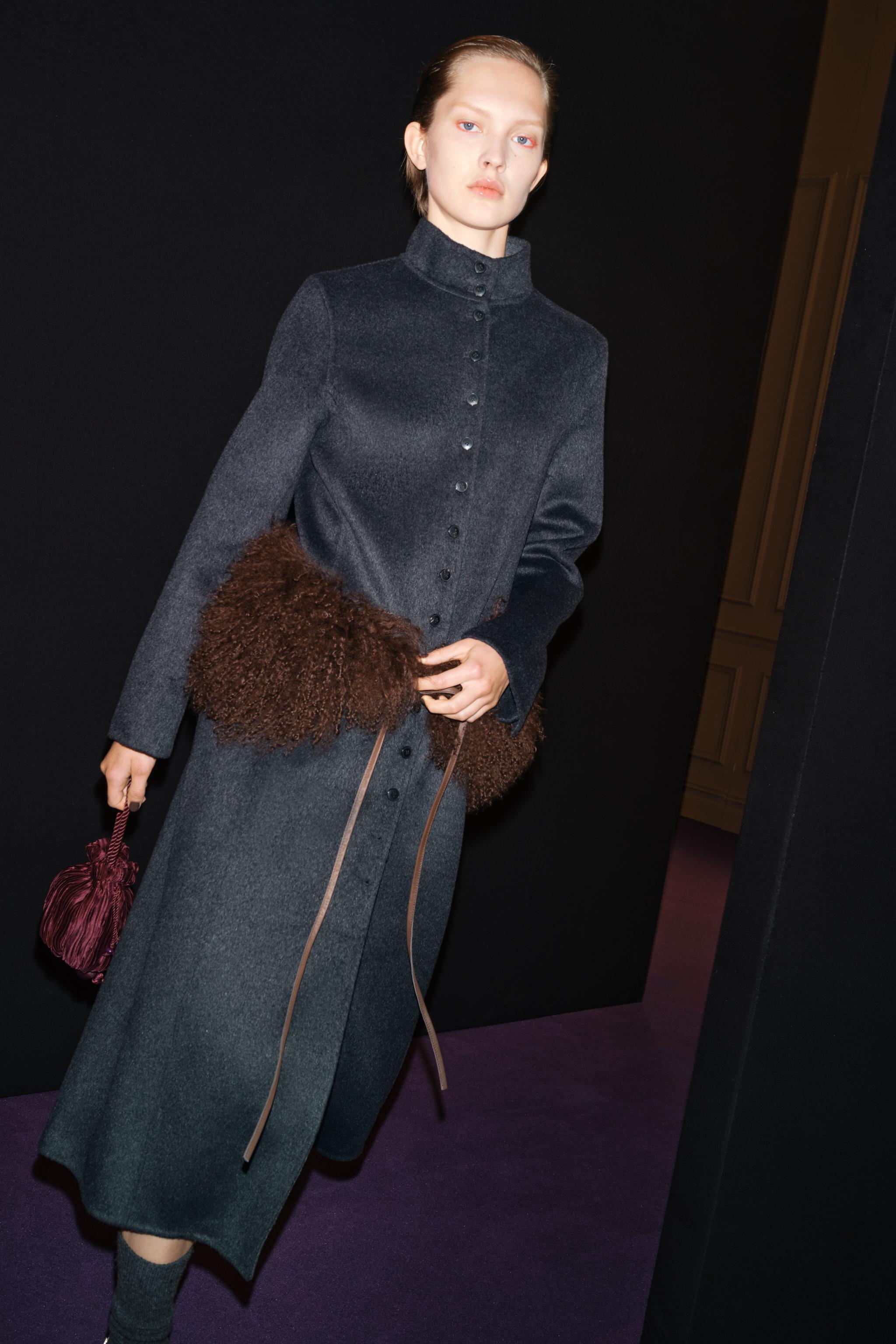 ZW COLLECTION LONG WOOL COAT
