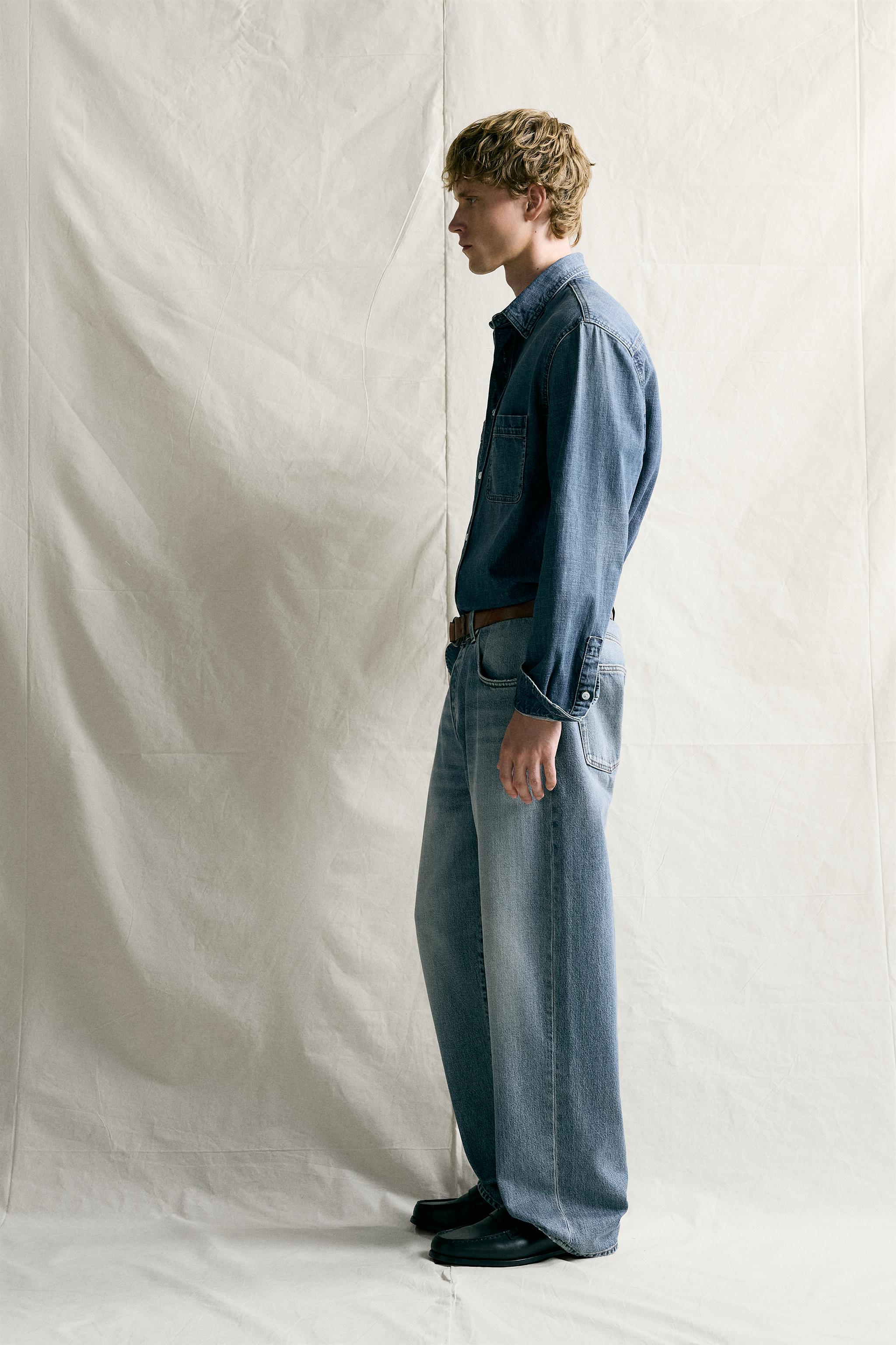 REGULAR FIT DENIM SHIRT