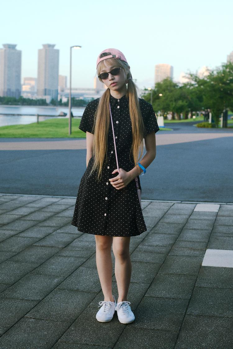 SHORT DOT DRESS
