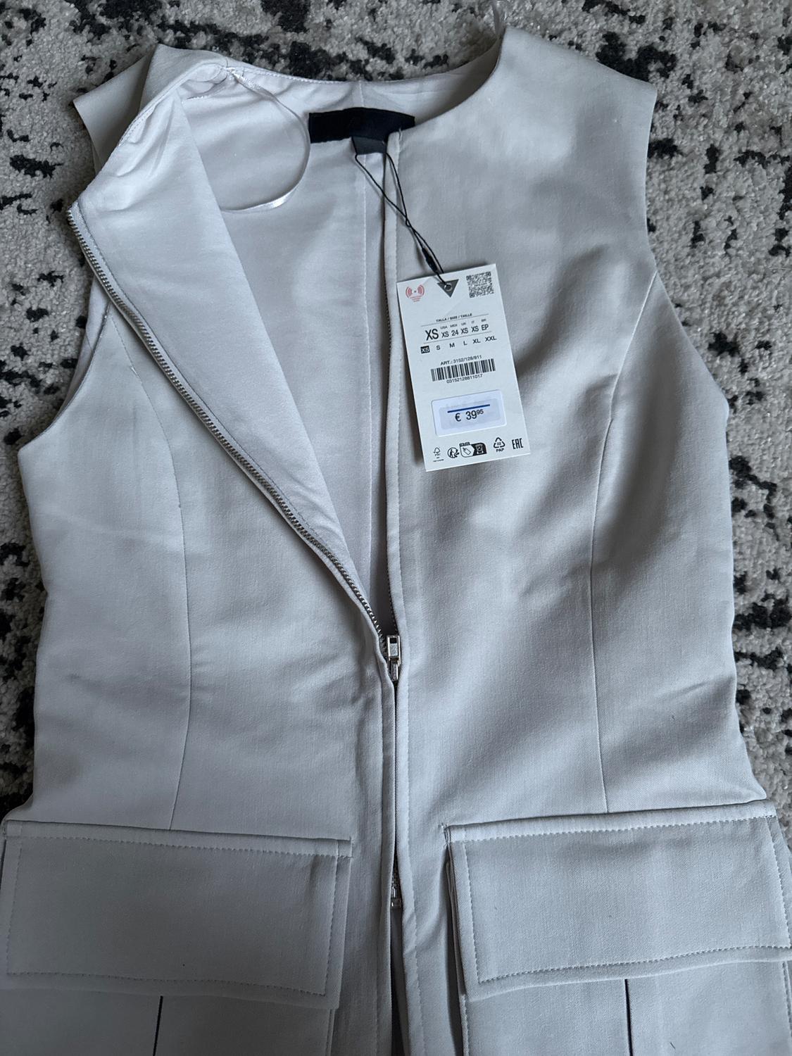 STRETCH COTTON TOP WITH POCKETS - Image 2