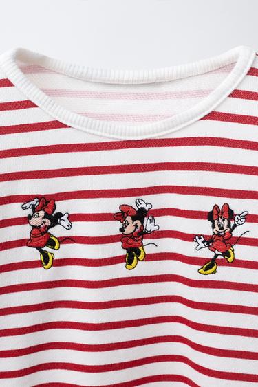 T-SHIRT RAYURES MINNIE MOUSE © DISNEY - Rouge de Zara - Image 2
