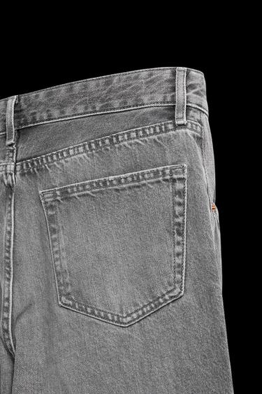 Zara FLARE FIT JEANS - Gray