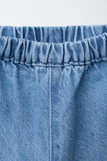 BAGGY DENIM TROUSERS - Blue by Zara - Image 2