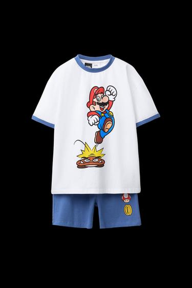 6–14 JAHRE/SUPER MARIO BROS © NINTENDO-SCHLAFANZUG - Blau von Zara - Bild 0
