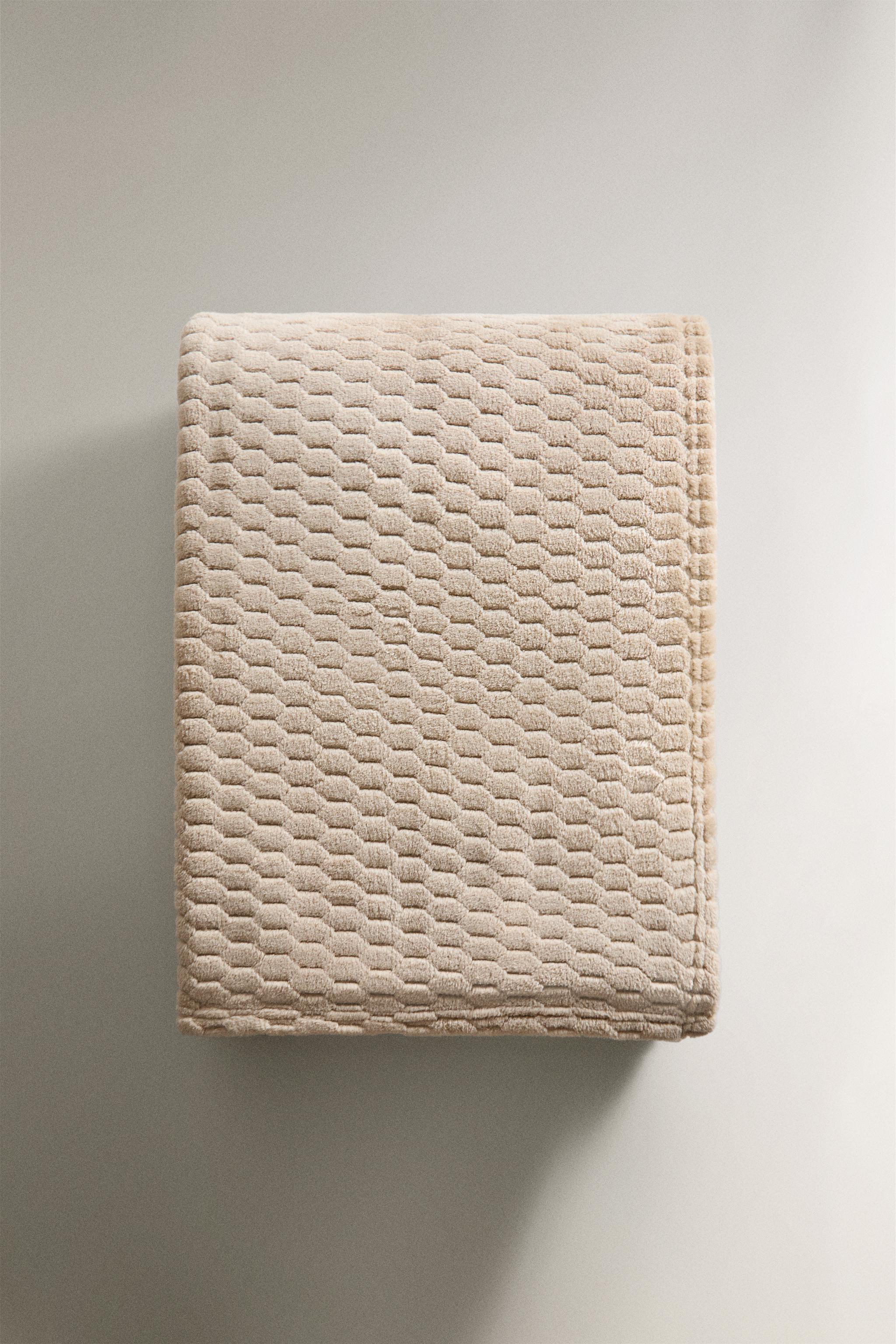 ZARA ブランケット ストライプ柄 コットン ブランケット | Zara Home 日本/Japan