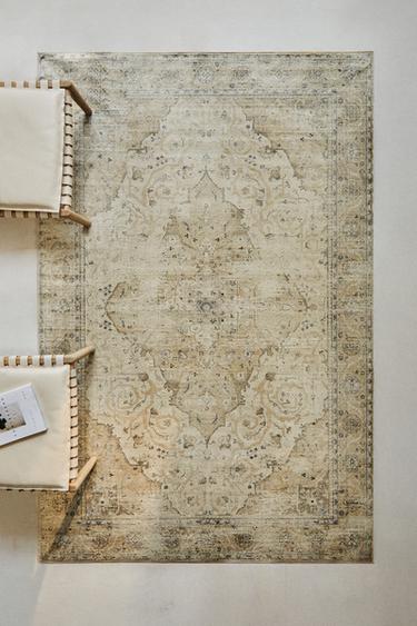 Zara VINTAGE STYLE AREA RUG - Brown