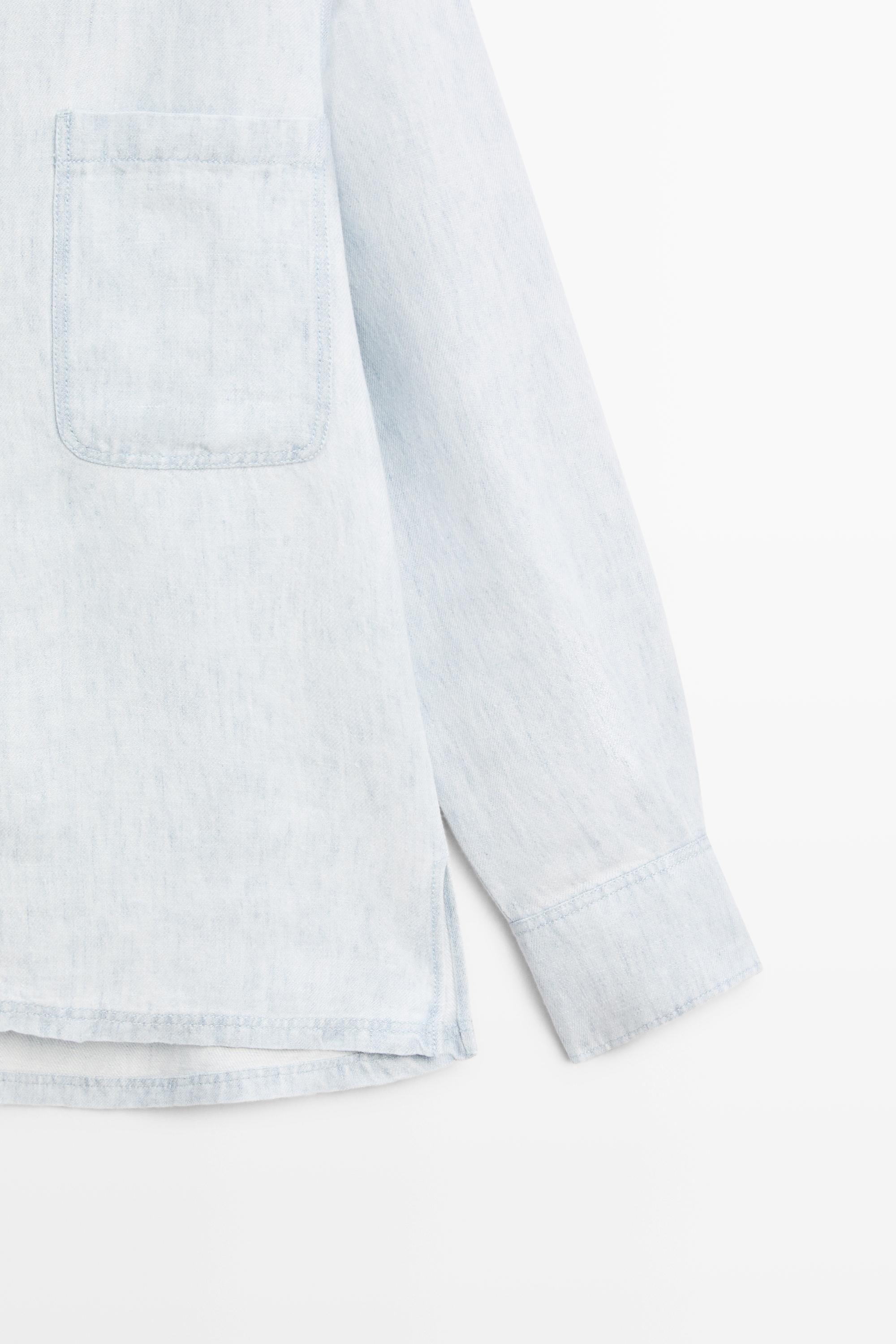 Denim effect pocket shirt - STUDIO