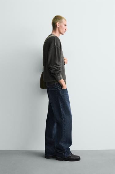 WASHED PRINTED JUMPER - Black by Zara - Image 3