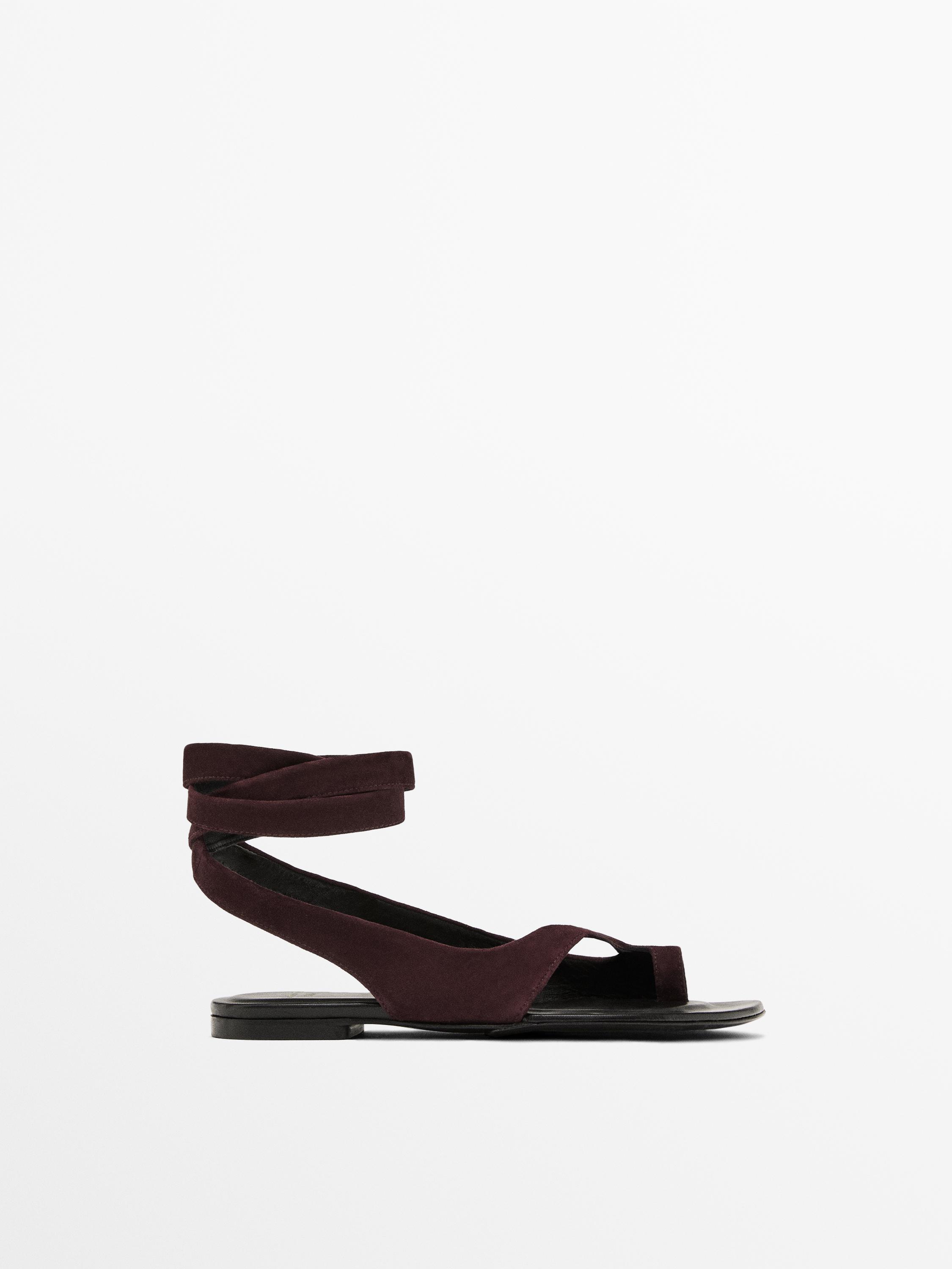 Flat toe divider sandals - STUDIO