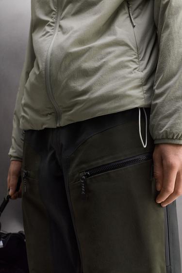 RECCO® WATERPROOF SKI SHELL TROUSERS - Green by Zara - Image 4