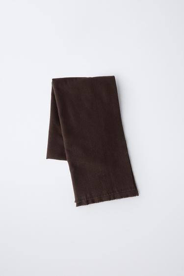 SOFT-TOUCH SCARF - Brown by Zara