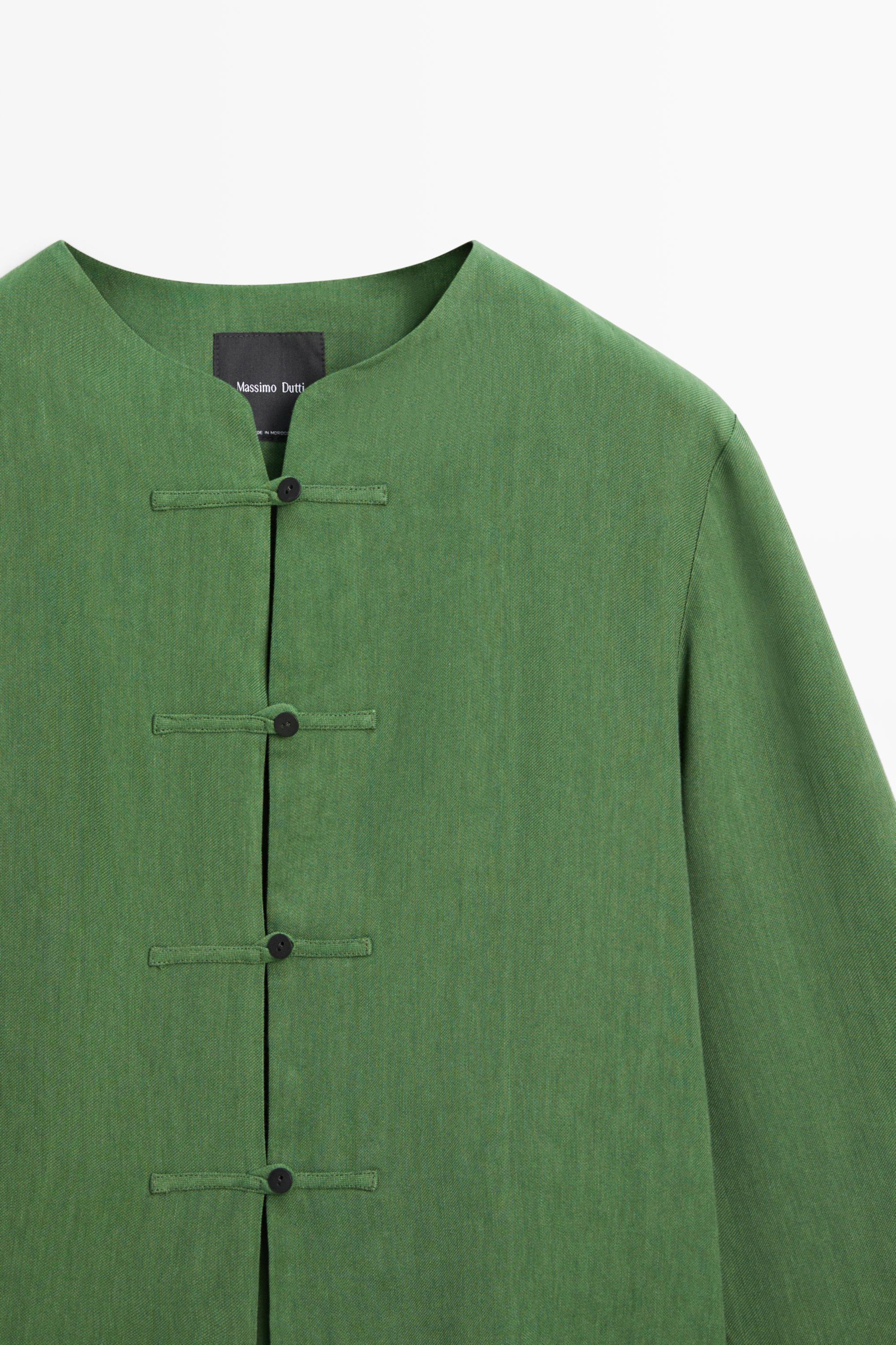 Surchemise fluide à boutons esprit total look