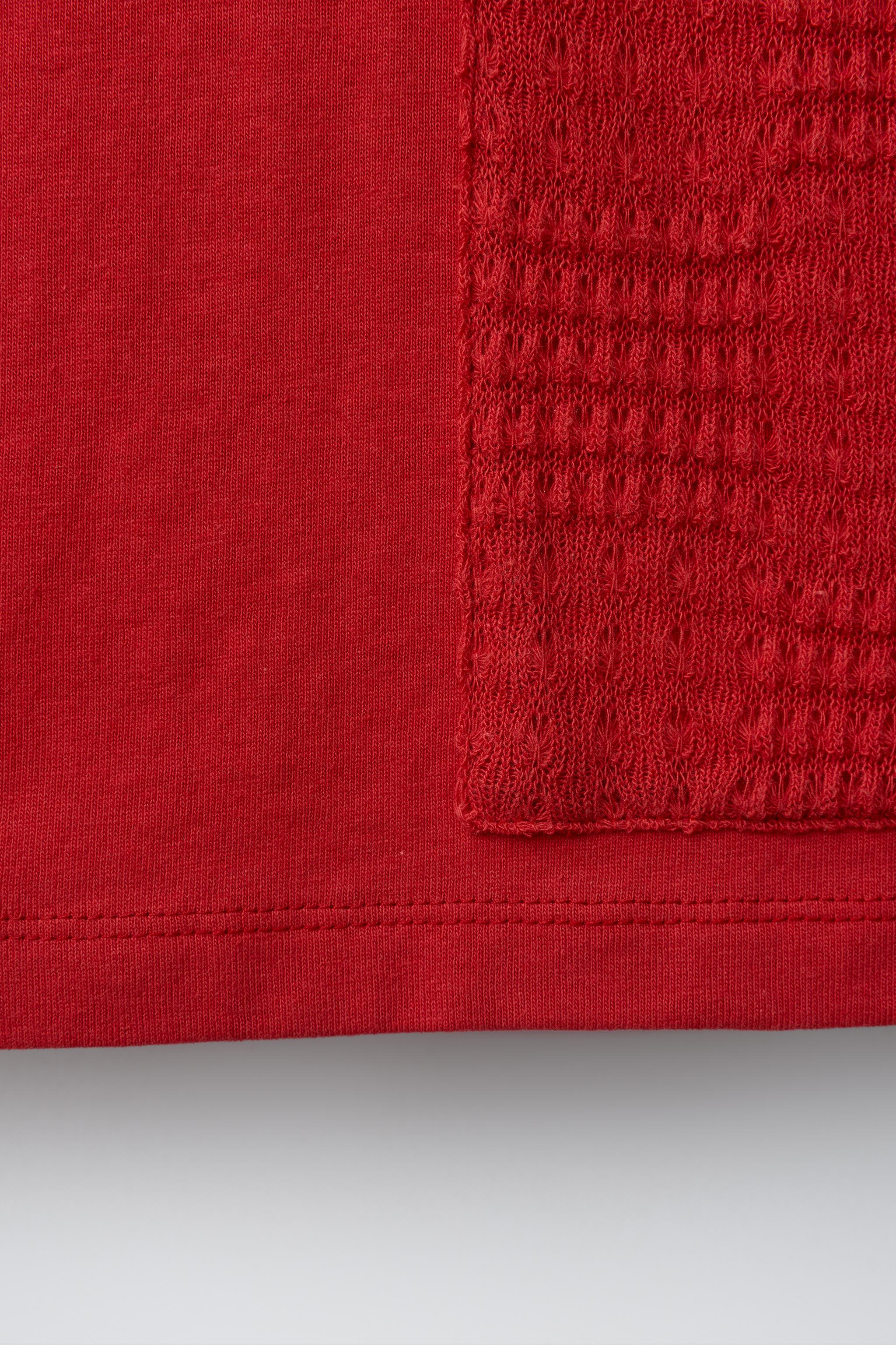 T-SHIRT POCHE EN CROCHET