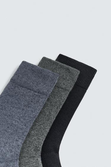 LOT DE 3 PAIRES DE CHAUSSETTES TEXTURÉES - divers de Zara - Image 2