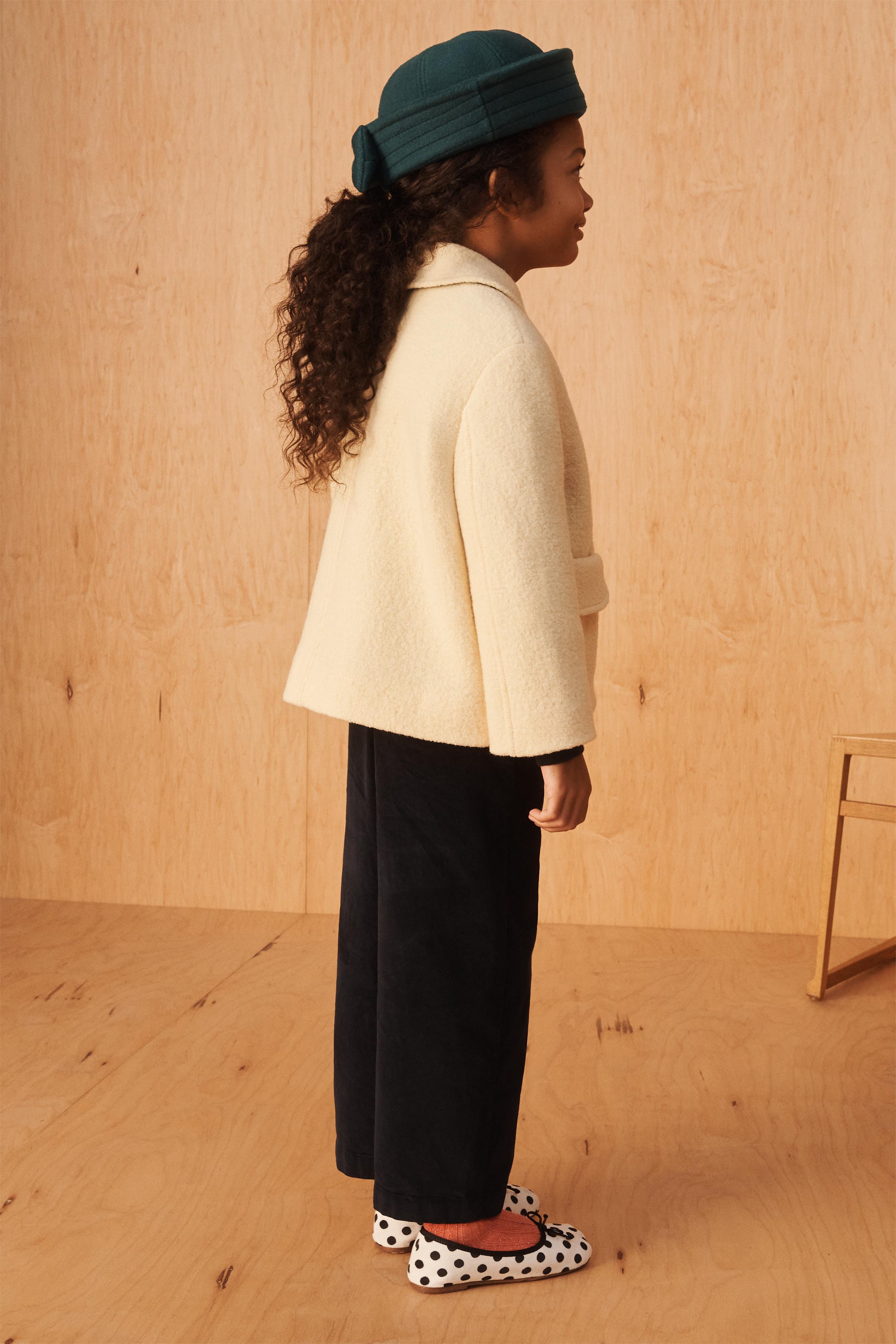 LIMITED EDITION 100% WOOL FROG FASTENING COAT