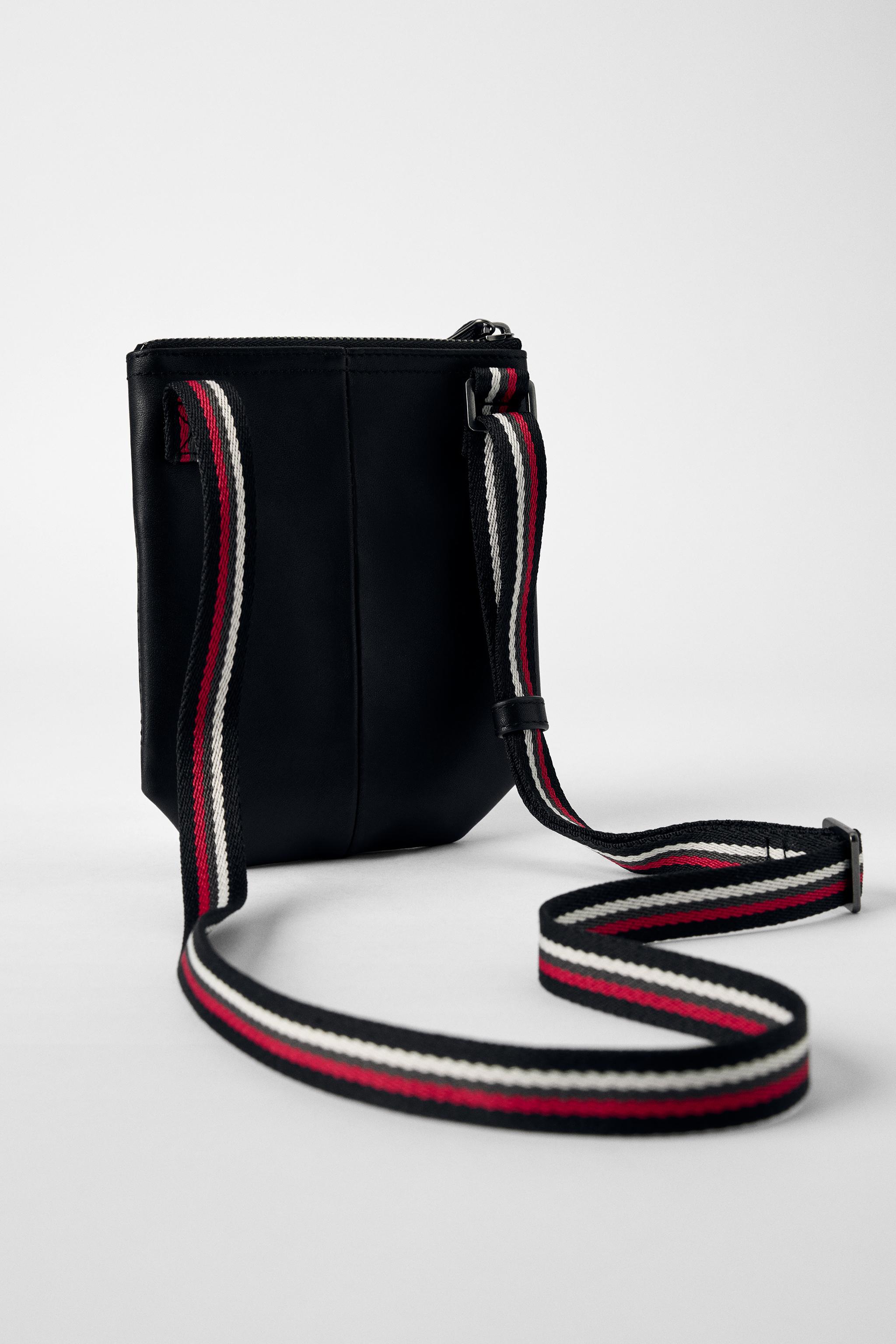 BOBBY GILLESPIE X ZARA レザークロスボディバッグ 3633/620 LEATHER CROSSBODY BAG BOBBY GILLESPIE X ZARA - Black | ZARA