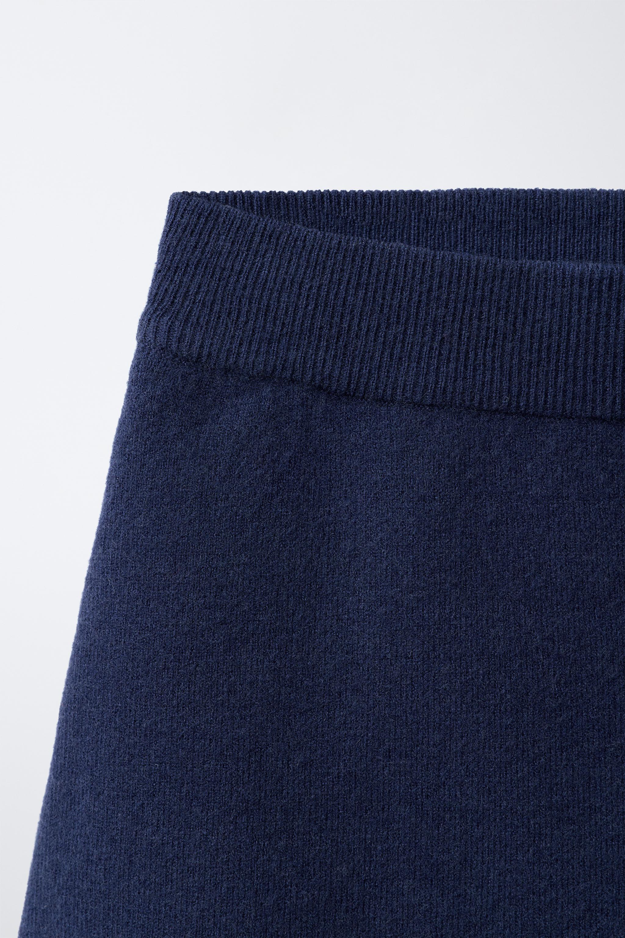 Детские юбки Zara PLEATED KNIT SKIRT — фото 3