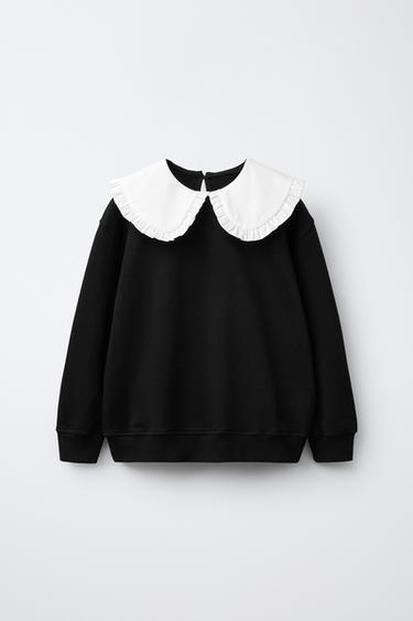 სვიტერი პიტერ პენის საყელო - Zara-ს Black