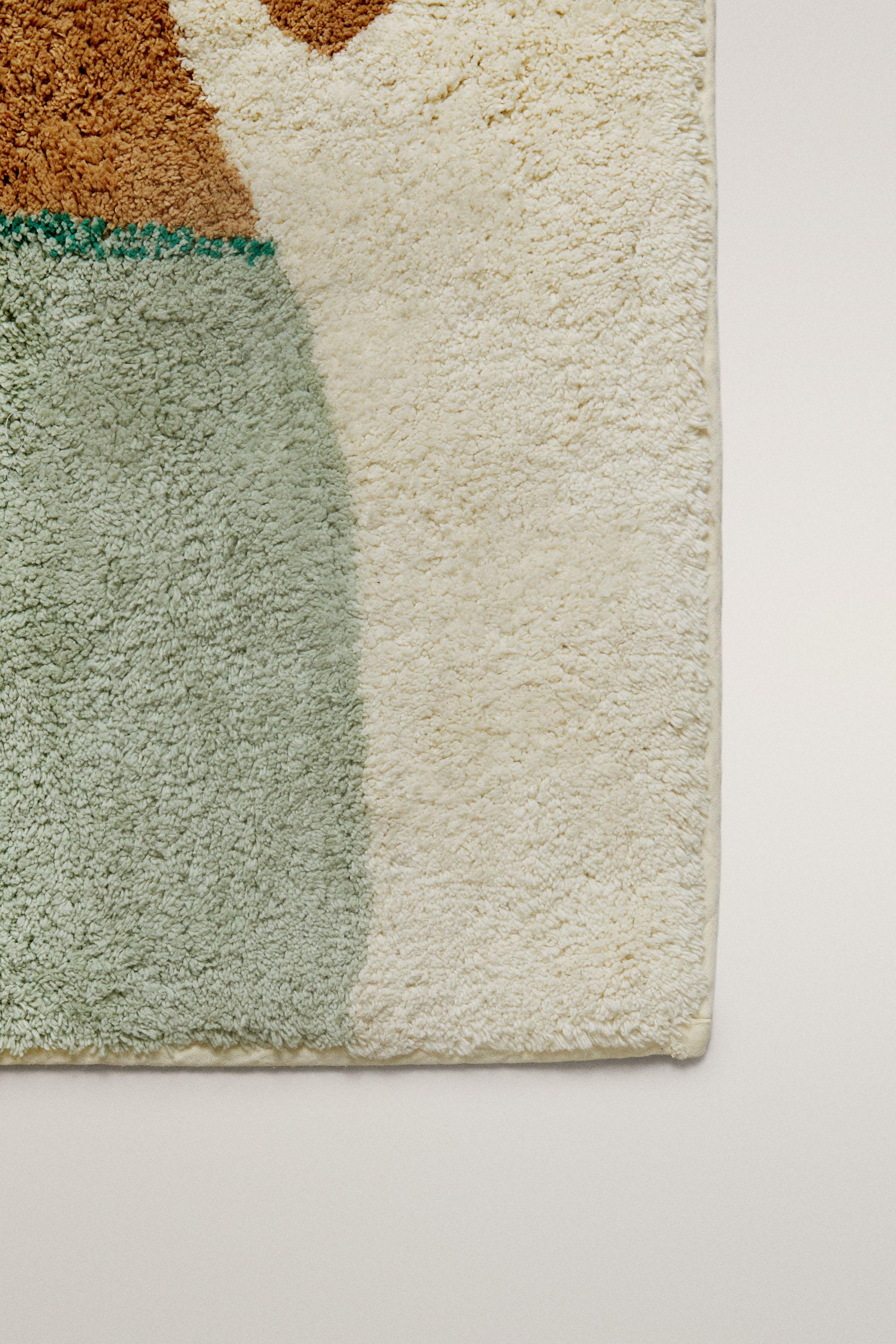 KIDS' COTTON DOG AREA RUG